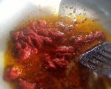 A picture of step 1 of Stir fry spaghetti.