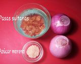 Foto del paso 17 de la receta Cordero con especias exóticas y salsa de cebollas y pasas