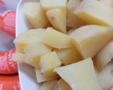Házi sonkás szafaládés paprikás krumpli recept fázis 10 fotója