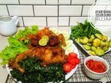 Ayam bakar teflon bumbu rujak