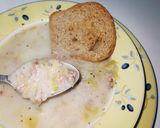 Foto del paso 5 de la receta: Sopa de puerro y carne molida (hackfleisch käse)