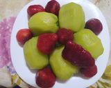 Foto del paso 2 de la receta: Postre rápido! Frutas con crema chantilly...🍓🥝