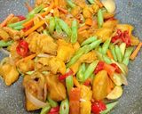 Gambar langkah 4 resipi 👩‍🍳Ayam Goreng Kacang Buncis.