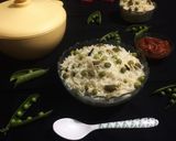 A picture of step 8 of Green Peas Capsicum Pulao.