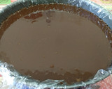 Foto del paso 6 de la receta: Tarta de flan y galletas con chocolate o tarta de la abuela