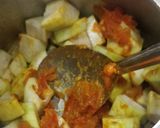 A picture of step 2 of Lauki ki sabzi.