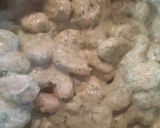 Gnocchi zöld mártásban recept fázis 4 fotója