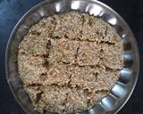 A picture of step 5 of Till chikki.