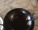 A picture of step 1 of Kurkuri bhindi.