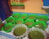 Foto langkah ke 1 dari resep Puding chocolatos gren tea bunga mawar🌹.