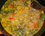 Foto langkah ke 3 dari resep Gulai daun singkong.
