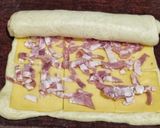 Foto langkah ke 3 dari resep Ham & Cheese Bread Garlic Butter.
