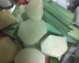 Foto del paso 1 de la receta: Crema de verduras
