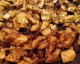 Foto del paso 3 de la receta Calabaza rellena de pollo con pasas