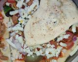 A picture of step 12 of Calzone Pizza 🍕.