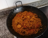 Foto del paso 6 de la receta: Arroz al pulpo y gambón