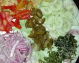 A picture of step 2 of Red kidney Beans Salad (Rajma).