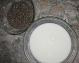 Foto del paso 1 de la receta: Pudín de chía y mantequilla de maní🥜😋