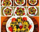 A picture of step 7 of Egg Pizza Cups.