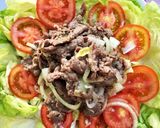 Hình bước làm 4 của món Salad Trộn Thịt Bò