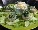 Foto del paso 2 de la receta: Locos con Salsa Verde y papas mayo