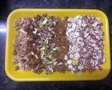 A picture of step 1 of Kashmiri Shufta.