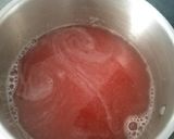 Une image de l'étape 2 de Sirop fraise rhubarbe.