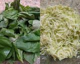 A picture of step 1 of Amarnath Leaves And Lauki Muthiya.