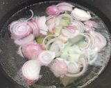 Foto langkah ke 1 dari resep Bobor Bayam Labu Siam.