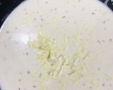 A picture of step 7 of Signature s’ creamy sauce macroni/pasta.