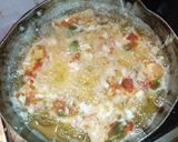 A picture of step 3 of Yam piccata.
