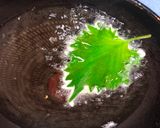 A picture of step 4 of Japanese Leaf Tempura.