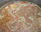 A picture of step 3 of Lauki gosht.