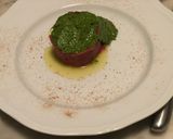 Foto del passaggio 1 della ricetta Tartare super veloce con pesto di cime di rapa