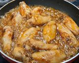 A picture of step 4 of Orange Marmalade Chicken Wings.