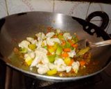 वेजिटेबल दाल बिरयानी (Vegetable dal biryani recipe in hindi) रेसिपी चरण 3 फोटो