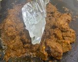 A picture of step 6 of Tawa Beef behari boti.