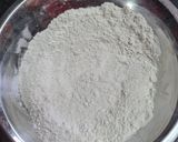A picture of step 1 of Sourdough Rye Flatbread.