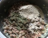 A picture of step 4 of Homemade Meat Sauce with Rolled Oats & Lentil Flour.