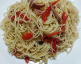 Foto langkah ke 4 dari resep #118. Spicy Aglio Olio.