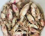 Foto langkah ke 1 dari resep 🦑🌶 Cumi Asin Cabai Hijau 🌶🦑.