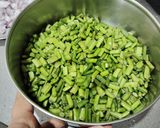 A picture of step 2 of Sindhi Gawar.