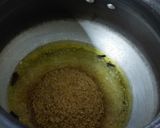 A picture of step 1 of FADA LAPSE - BROKEN WHEAT HALWA in Pressure cooker.
