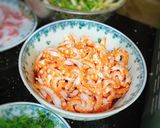Hình bước làm 1 của món Bún tôm Hải Phòng