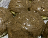 Foto langkah ke 10 dari resep Mexican Coffee Bun - No Knead (a.k.a Roti Boy).