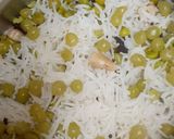 A picture of step 3 of Fresh Green Peas Pulao.