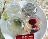 Hình bước làm 4 của món Bí quyết chưng yến với táo đỏ đậm vị