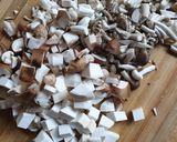 A picture of step 4 of Mushroom Coulibiac.