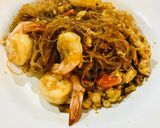 รูปขั้นตอนการทำที่ 2 ของ วุ้นเส้นผัดไข่ใส่กุ้งแซ่บ