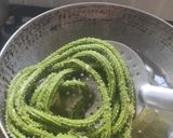 A picture of step 6 of Palak Fries/Sticks😋.